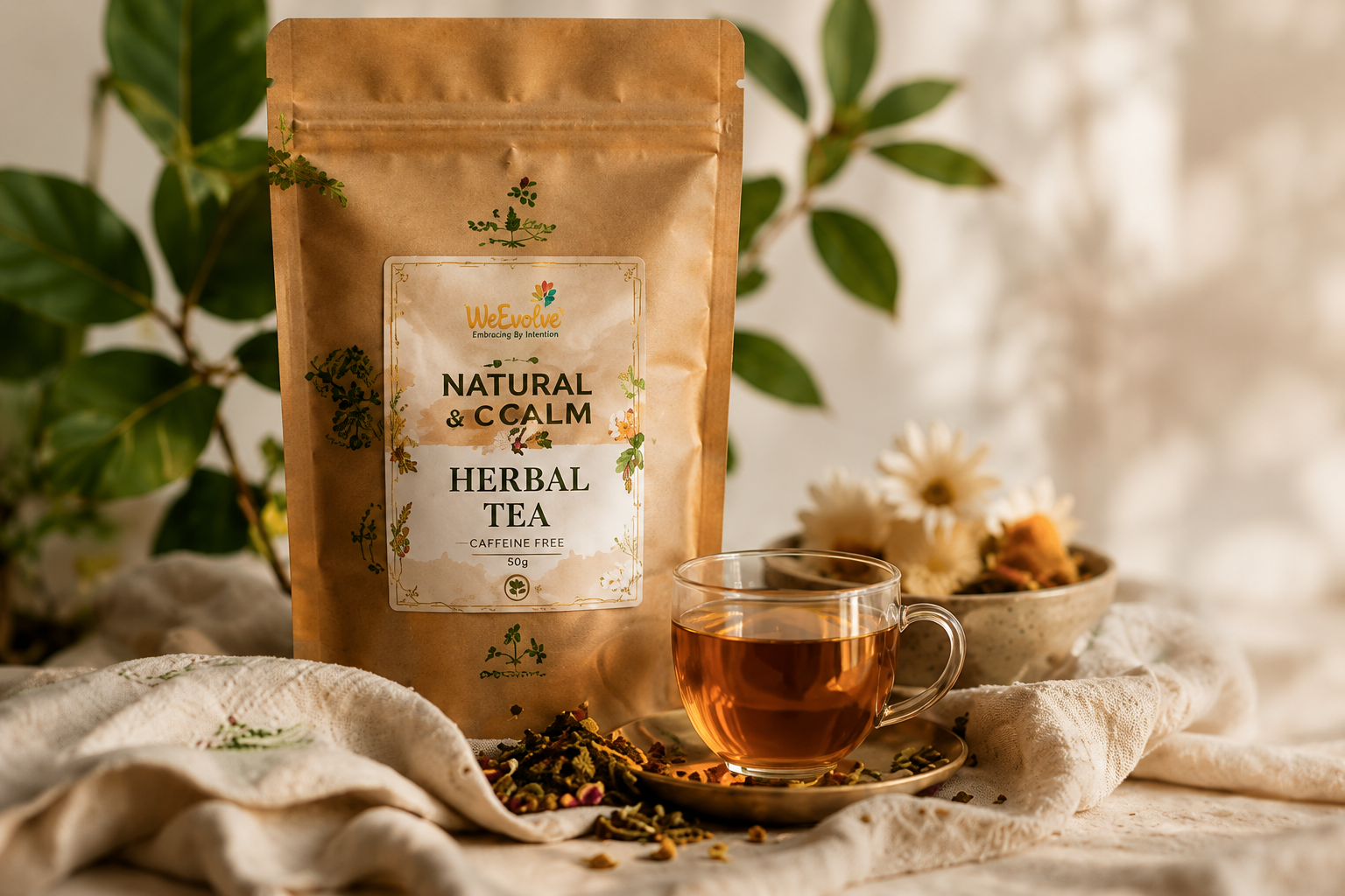 Wellness tea ritual