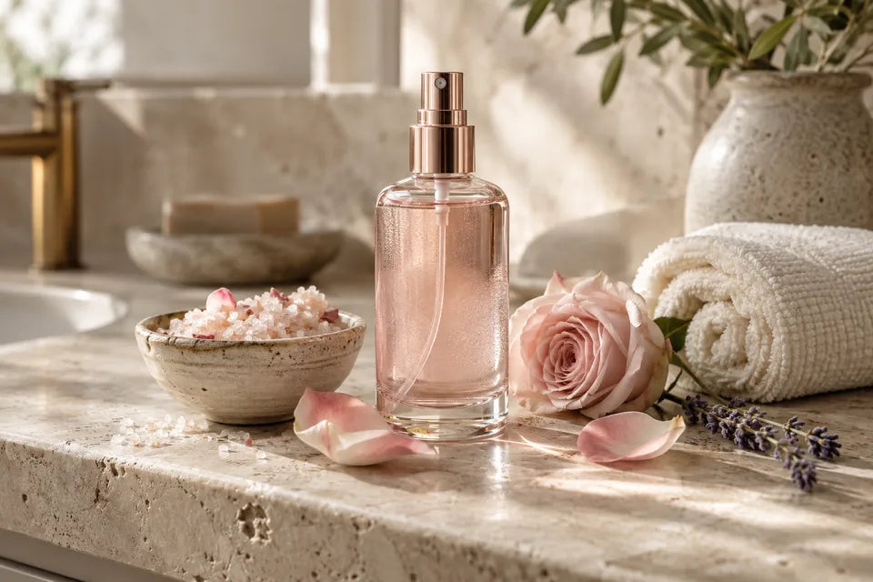Rose petals and a quiet moment of reflection
